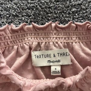 Light pink top from Madewell